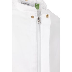 Southside Harlem Chefs Jacket White Short Sleeve Mesh Size L