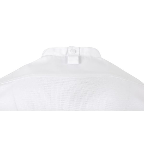 Southside Harlem Chefs Jacket White Short Sleeve Mesh Size L