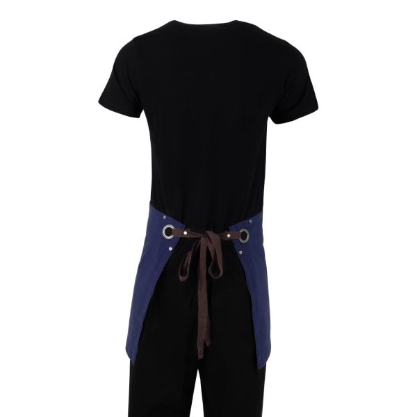 Southside Cotton Canvas Waist Apron Navy