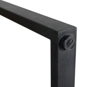 Bolero Steel and Acacia Industrial Bar Table 1800x900mm