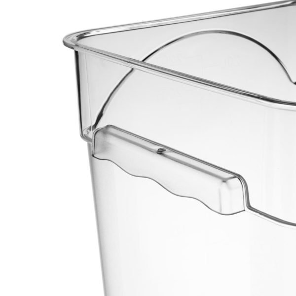 Hygiplas Polycarbonate Square Storage Container 20Ltr