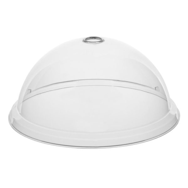 Olympia Kristallon Polycarbonate Domed Plate Cover Round 260mm