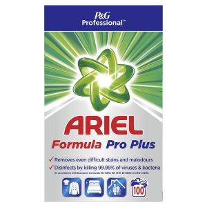Ariel Professional Formula Pro+ Powder Detergent Antibacterial 100 Washes 6.5kg