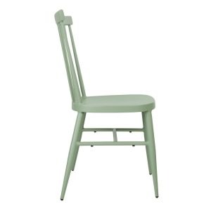 Bolero Windsor Aluminium Green Chairs (Pack of 4)