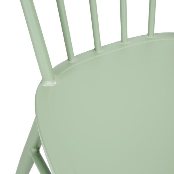 Bolero Windsor Aluminium Green Chairs (Pack of 4)