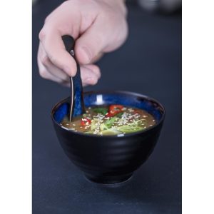Olympia Luna Midnight Blue Soup Spoons (Pack of 12)