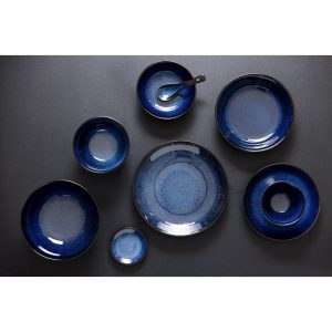 Olympia Luna Midnight Blue Soup Spoons (Pack of 12)