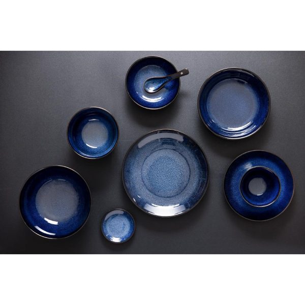 Olympia Luna Midnight Blue Soup Spoons (Pack of 12)