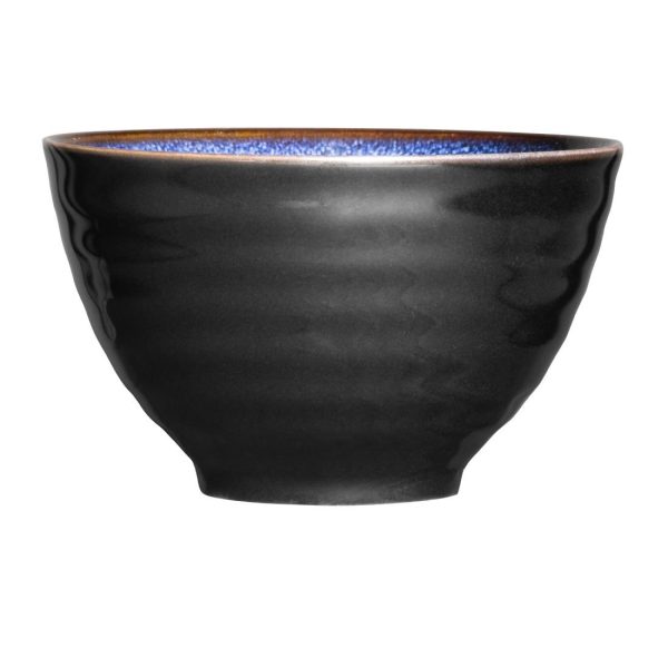 Olympia Luna Midnight Blue Footed Bowls 115mm (Pack of 8)