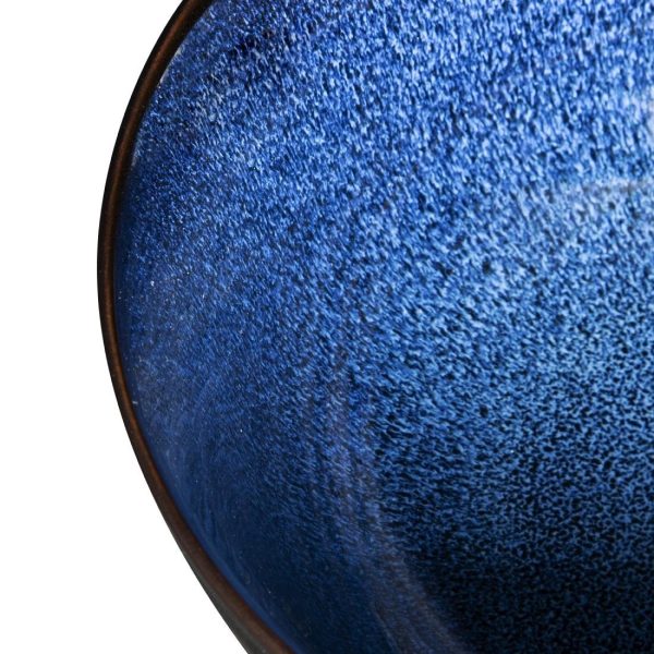 Olympia Luna Midnight Blue Footed Bowls 205mm (Pack of 4)
