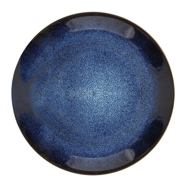 Olympia Luna Midnight Blue Coupe Plates 205mm (Pack of 4)