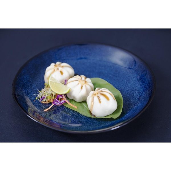 Olympia Luna Midnight Blue Coupe Plates 205mm (Pack of 4)