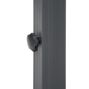 Bolero Venice Heavy Duty Parasol Black 3.5m