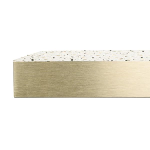 Bolero Terrazzo Style Rectangular Table Top 1100x700mm