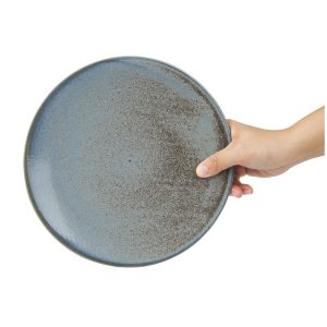 Olympia Ember Blue Coupe Plates 230mm (Pack of 6)