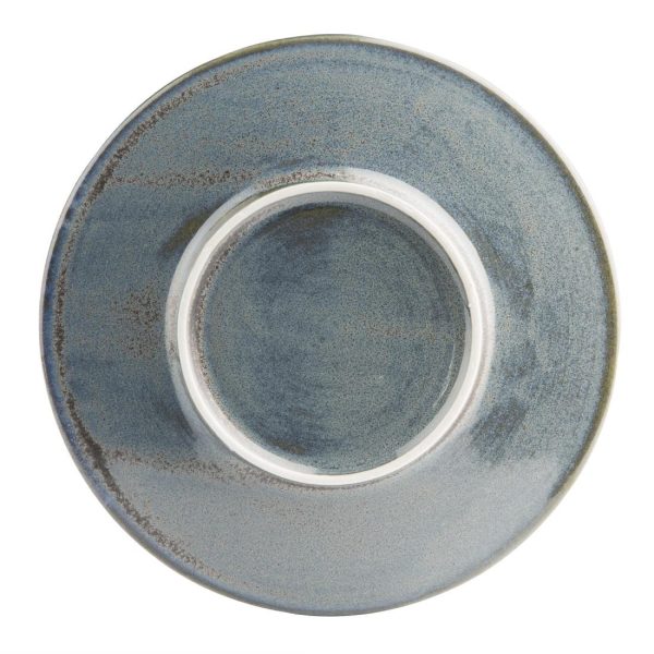 Olympia Ember Blue Coupe Plates 180mm (Pack of 6)