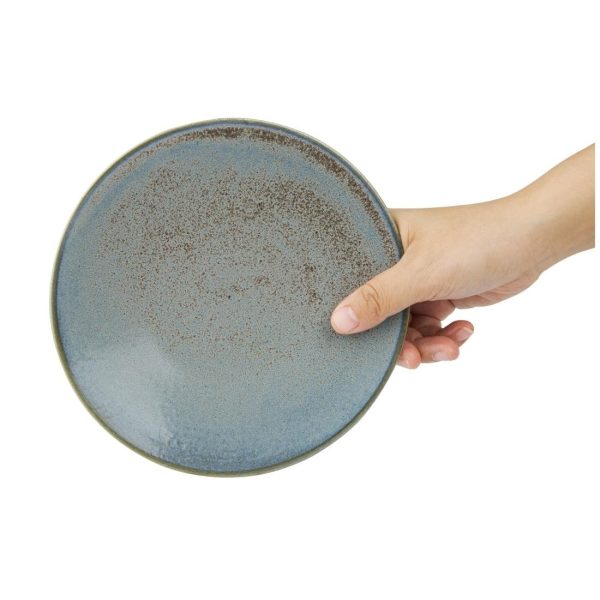 Olympia Ember Blue Coupe Plates 180mm (Pack of 6)