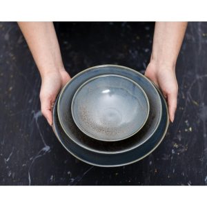 Olympia Ember Blue Coupe Bowls 152mm (Pack of 6)