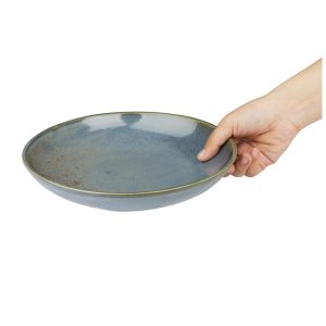 Olympia Ember Blue Low Coupe Bowls 230mm (Pack of 4)
