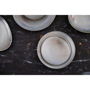 Olympia Ember Blue Coupe Plates 180mm (Pack of 6)