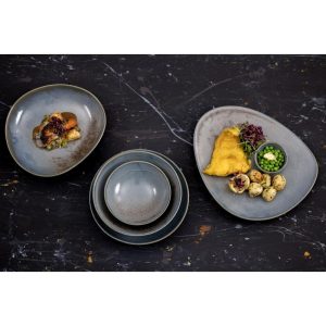 Olympia Ember Blue Coupe Bowls 152mm (Pack of 6)