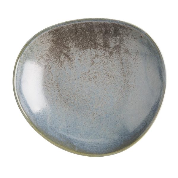 Olympia Ember Blue Triangle Bowls 245mm (Pack of 4)