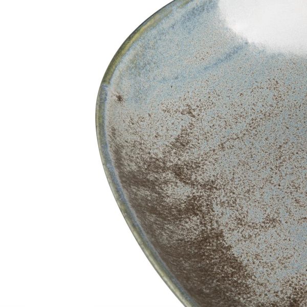 Olympia Ember Blue Triangle Bowls 245mm (Pack of 4)