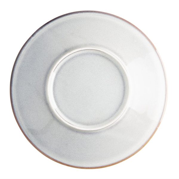 Olympia Drift Grey Plain Coupe Plate 280mm (Pack of 4)