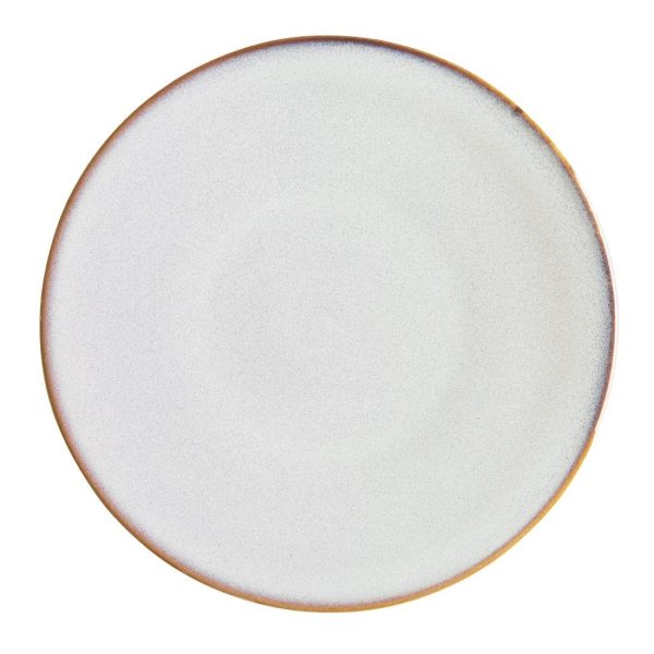 Olympia Drift Grey Plain Coupe Plates 230mm (Pack of 6)
