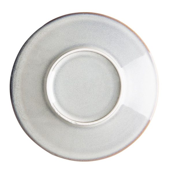 Olympia Drift Grey Plain Coupe Plates 230mm (Pack of 6)