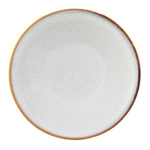 Olympia Drift Grey Plain Coupe Plates 180mm (Pack of 6)