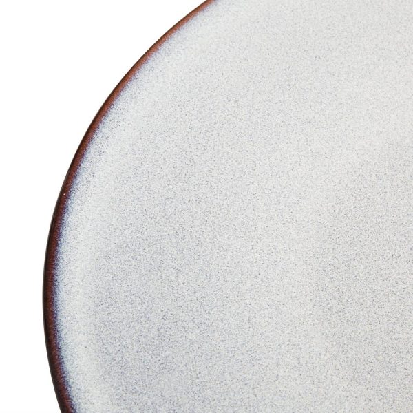Olympia Drift Grey Plain Coupe Plates 180mm (Pack of 6)