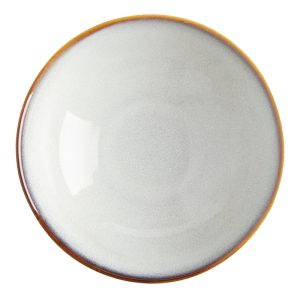 Olympia Drift Grey Plain Coupe Bowls 205mm (Pack of 4)