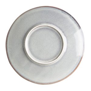Olympia Drift Grey Embossed Coupe Plates 180mm (Pack of 6)