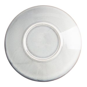 Olympia Drift Grey Embossed Coupe Low Bowls 260mm (Pack of 4)
