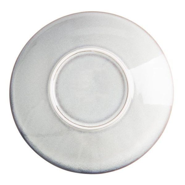 Olympia Drift Grey Embossed Coupe Low Bowls 260mm (Pack of 4)