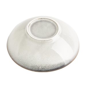Olympia Drift Grey Embossed Coupe Bowls 155mm (Pack of 6)