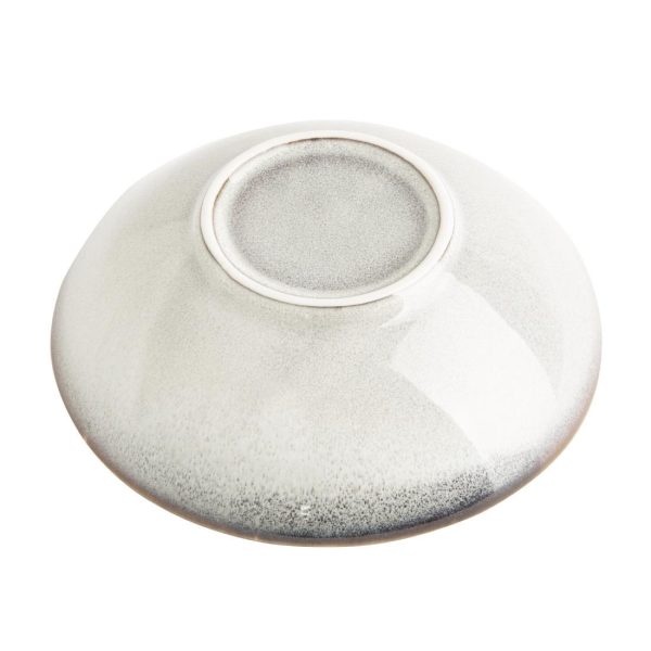 Olympia Drift Grey Embossed Coupe Bowls 155mm (Pack of 6)