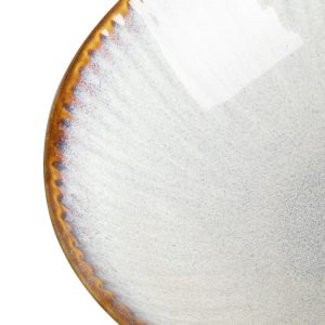Olympia Drift Grey Embossed Coupe Bowls 155mm (Pack of 6)