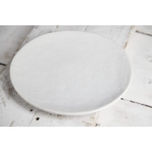 Olympia Denim White Coupe Plates 230mm (Pack of 6)