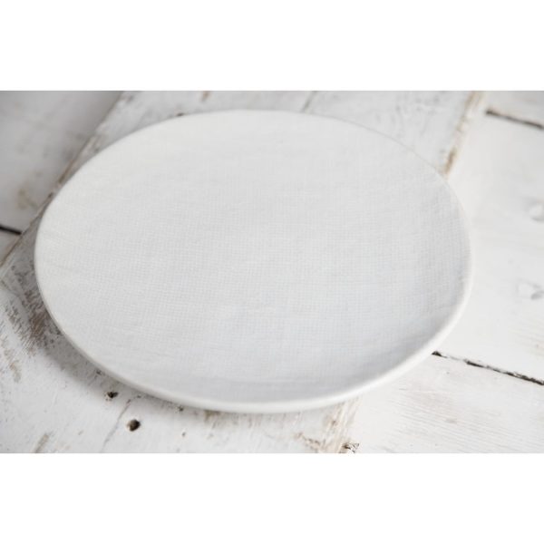 Olympia Denim White Coupe Plates 230mm (Pack of 6)