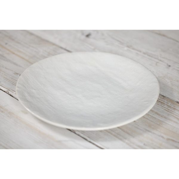 Olympia Denim White Coupe Plates 230mm (Pack of 6)