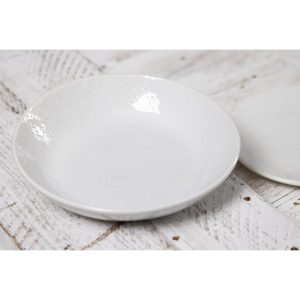 Olympia Denim White Coupe Bowls 220mm (Pack of 6)