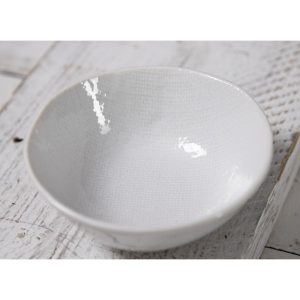 Olympia Denim White Coupe Bowls 160mm (Pack of 6)