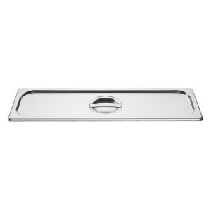 Vogue Stainless Steel Gastronorm 2/4 Lid