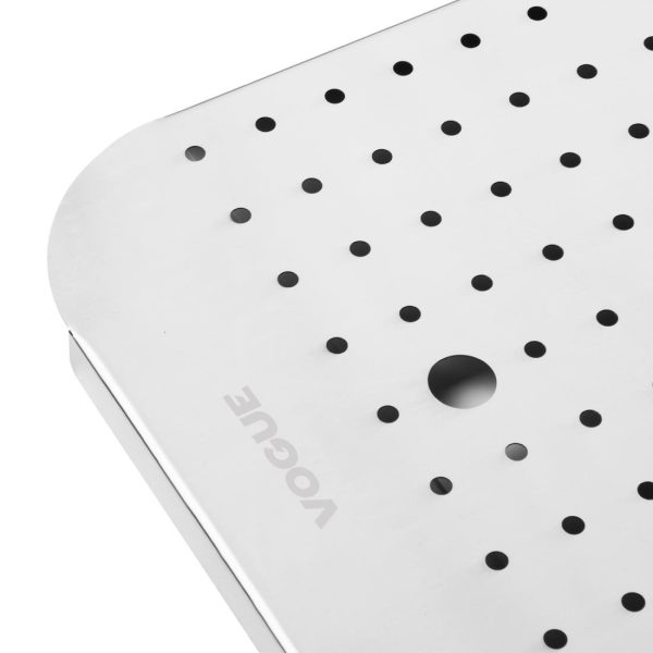Vogue St/St GN Drainer Tray for GN 1/1