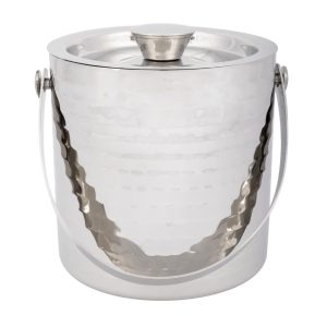 Olympia Hammered Double Wall Ice Bucket 1550ml