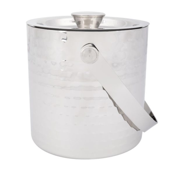 Olympia Hammered Double Wall Ice Bucket 1550ml