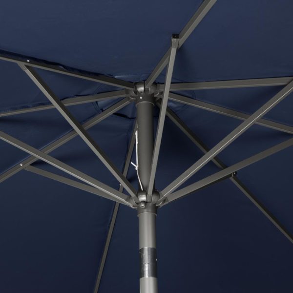 Bolero Seville Round Parasol 3m Diameter Navy Blue