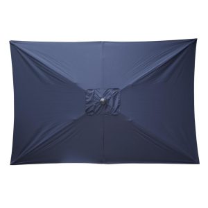 Bolero Seville Square Parasol 2x3m Navy Blue